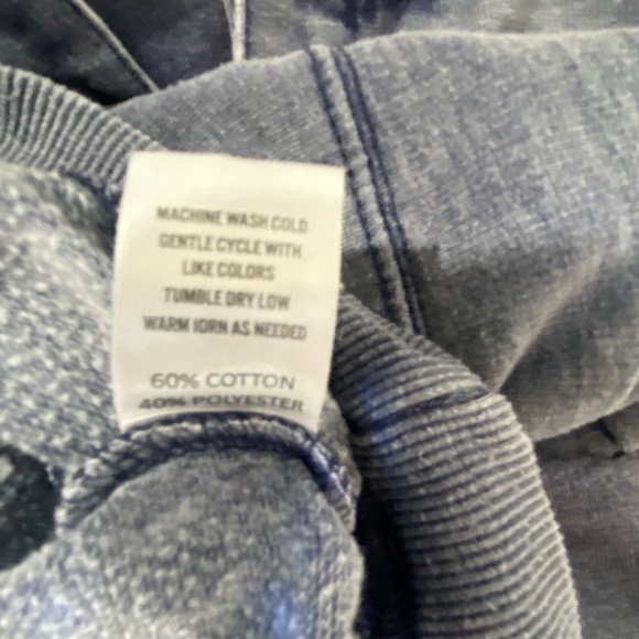 SVRN Code Navy Distressed Washed 1/4 Snap Pullover - Picture 8 of 10